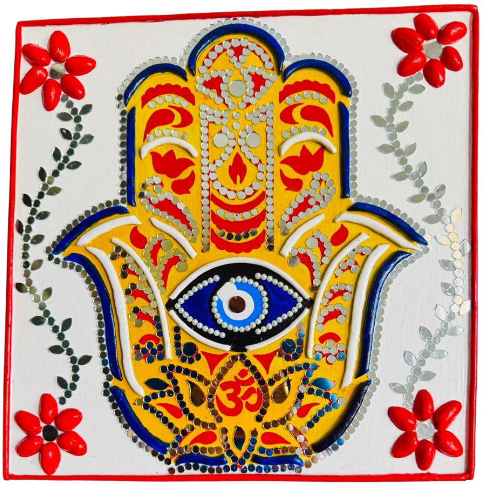 Sacred Symbol Evil Eye Wall Piece